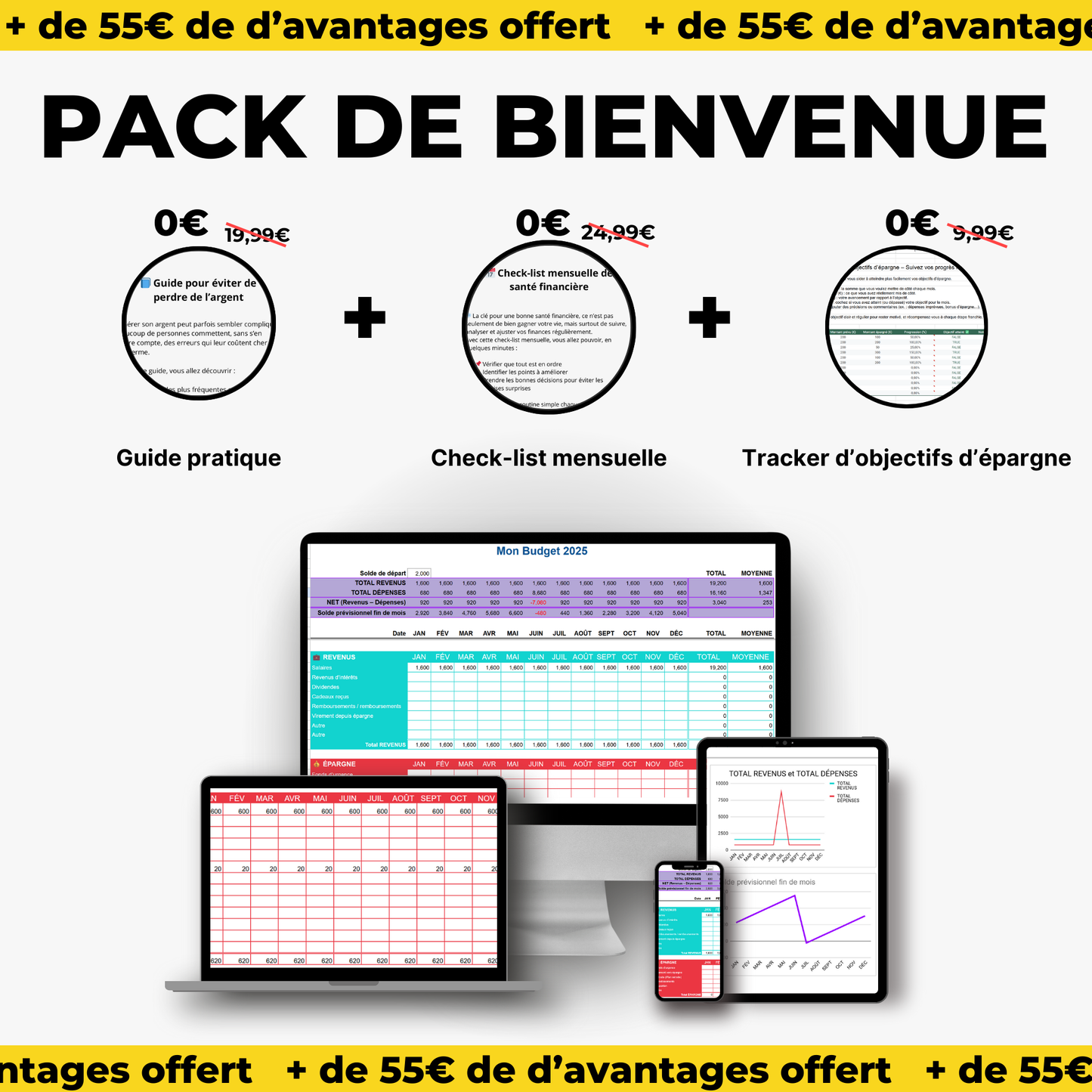 Tableau de Suivi Budgétaire 2025/2026 – Votre argent sous contrôle
