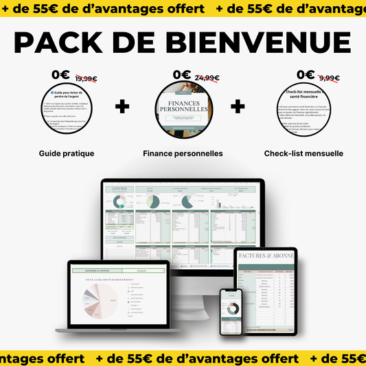 Tableau 100% intelligent de votre Suivi Budgétaire 2026